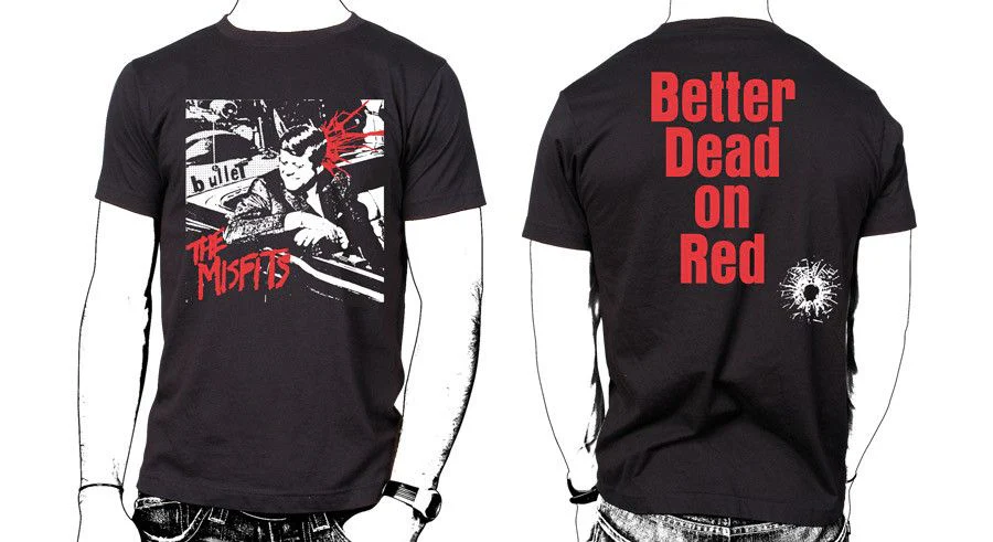 Misfits Bullet Black Tee - Image 2